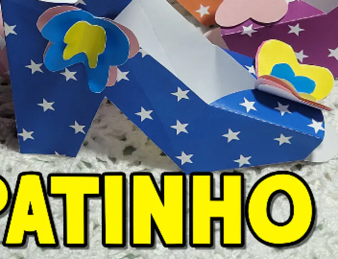 Sapatinho para o Dia das Mães