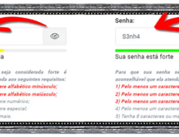 A importância em ter uma senha forte