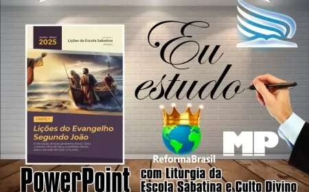 Lições do 1º Trimestre de 2025 (em PowerPoint)