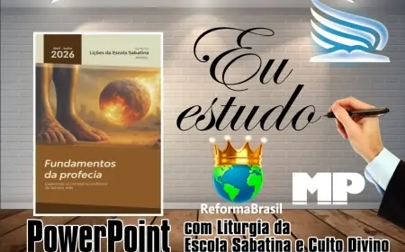 Lições do 2º Trimestre de 2026 (em PowerPoint)