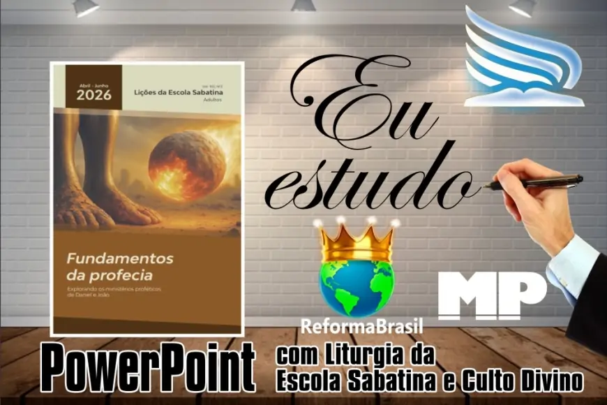 Lições do 2º Trimestre de 2026 (em PowerPoint)